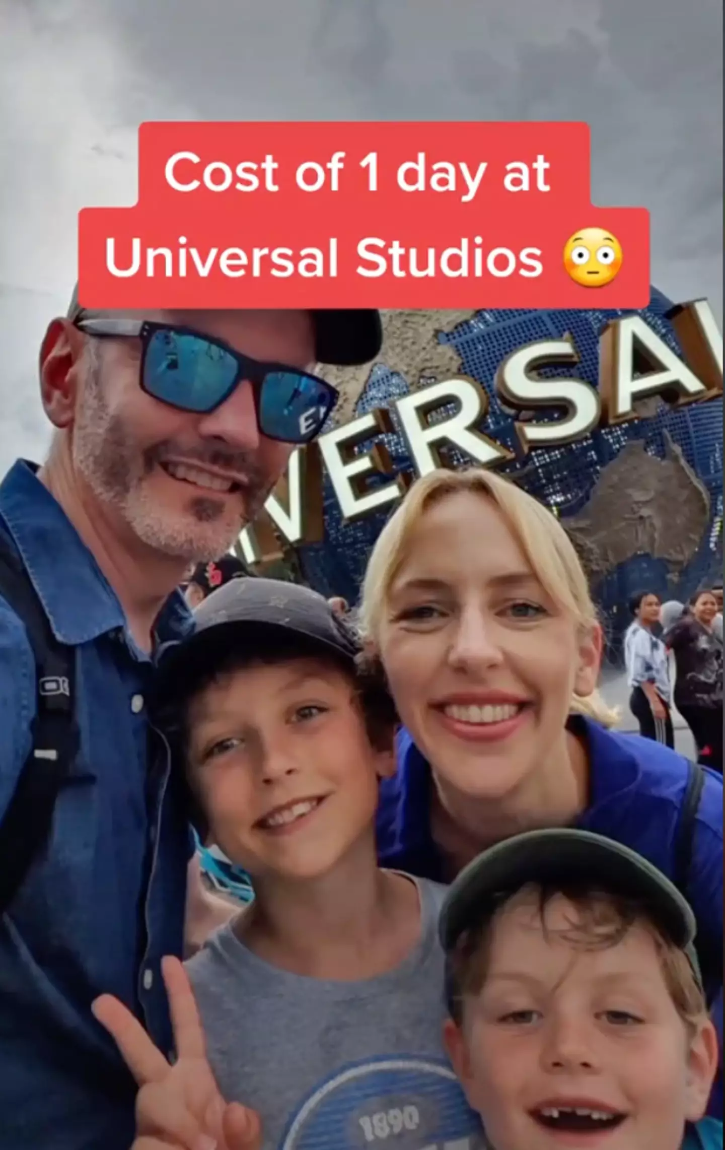 This family spent over $1,000 on just one day at Universal Studios.