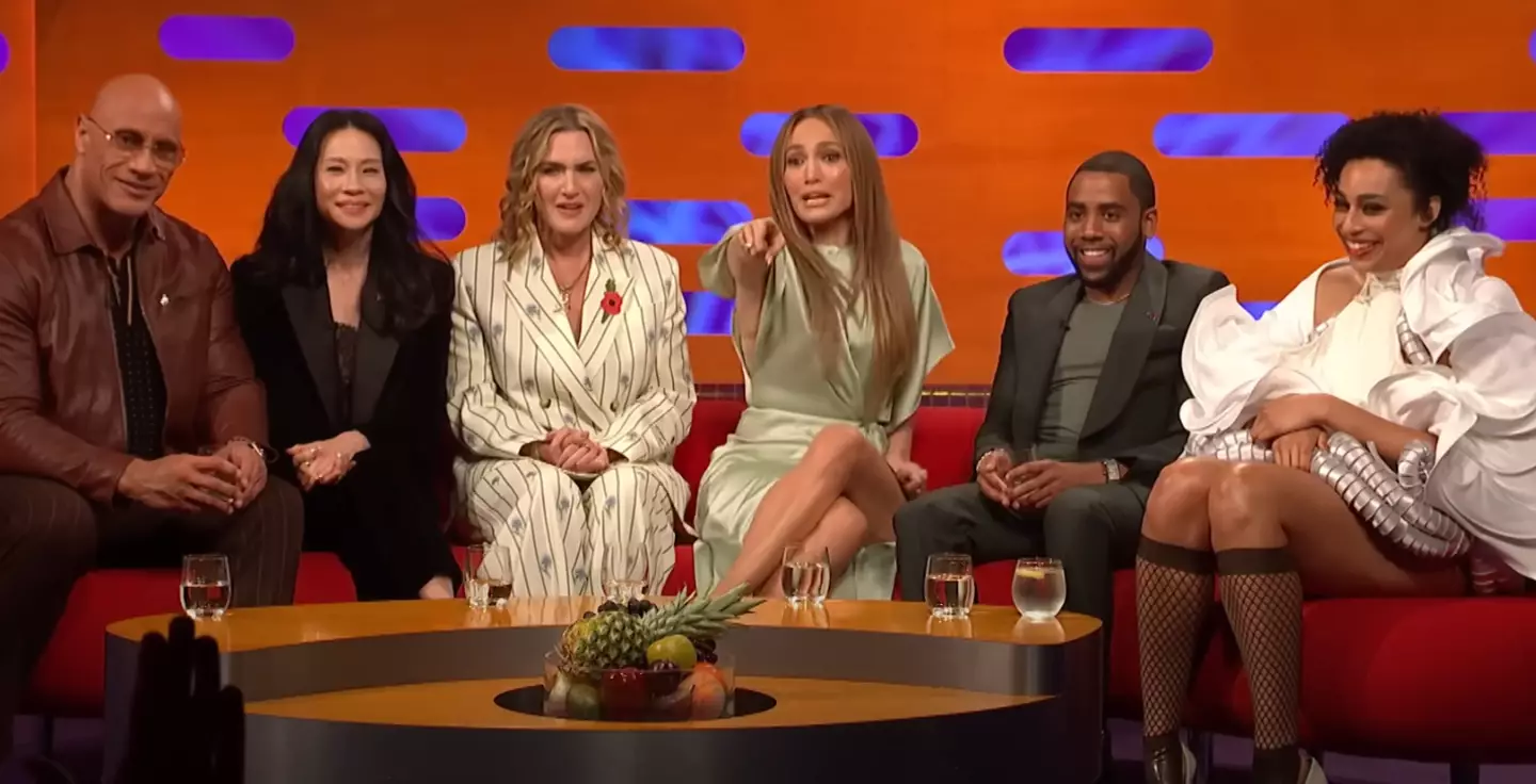 Lopez was surprised to see a face she recognised (BBC)