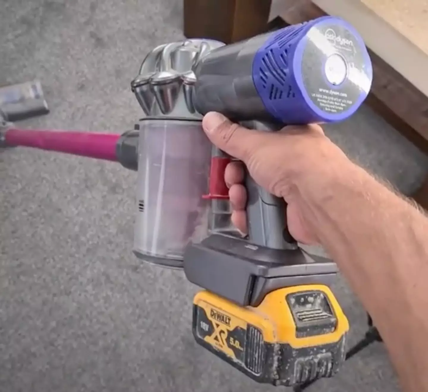 One man has taken to TikTok to show his followers how to get their Dyson hoover battery to last.