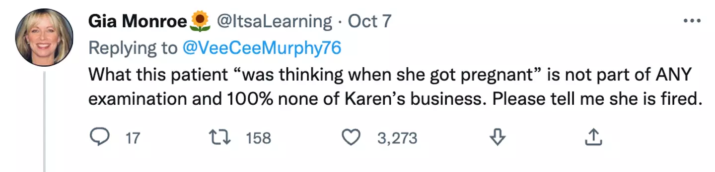 People were quick to respond on Twitter.