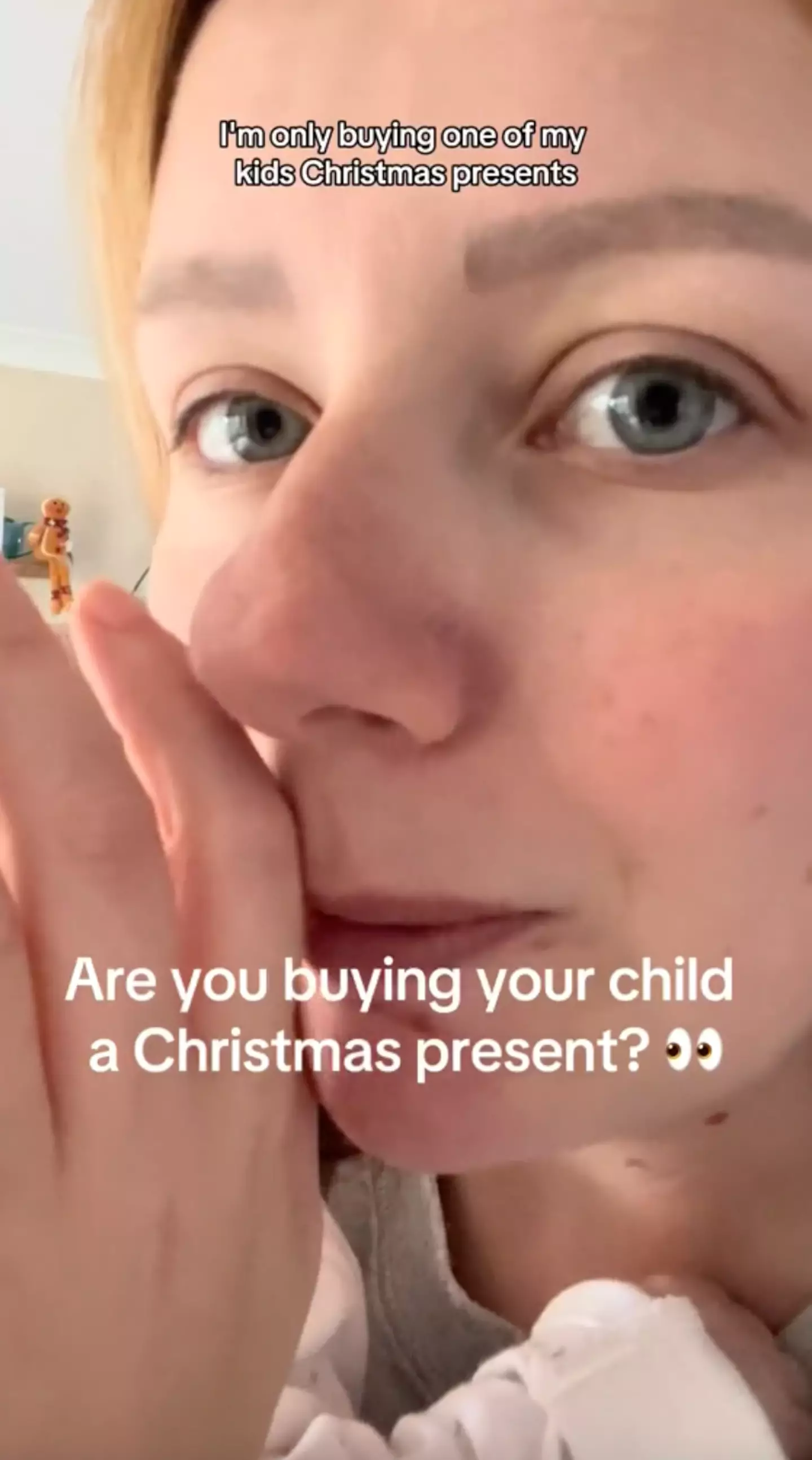 Tiffany explained why she's not getting one of her kids Christmas presents.