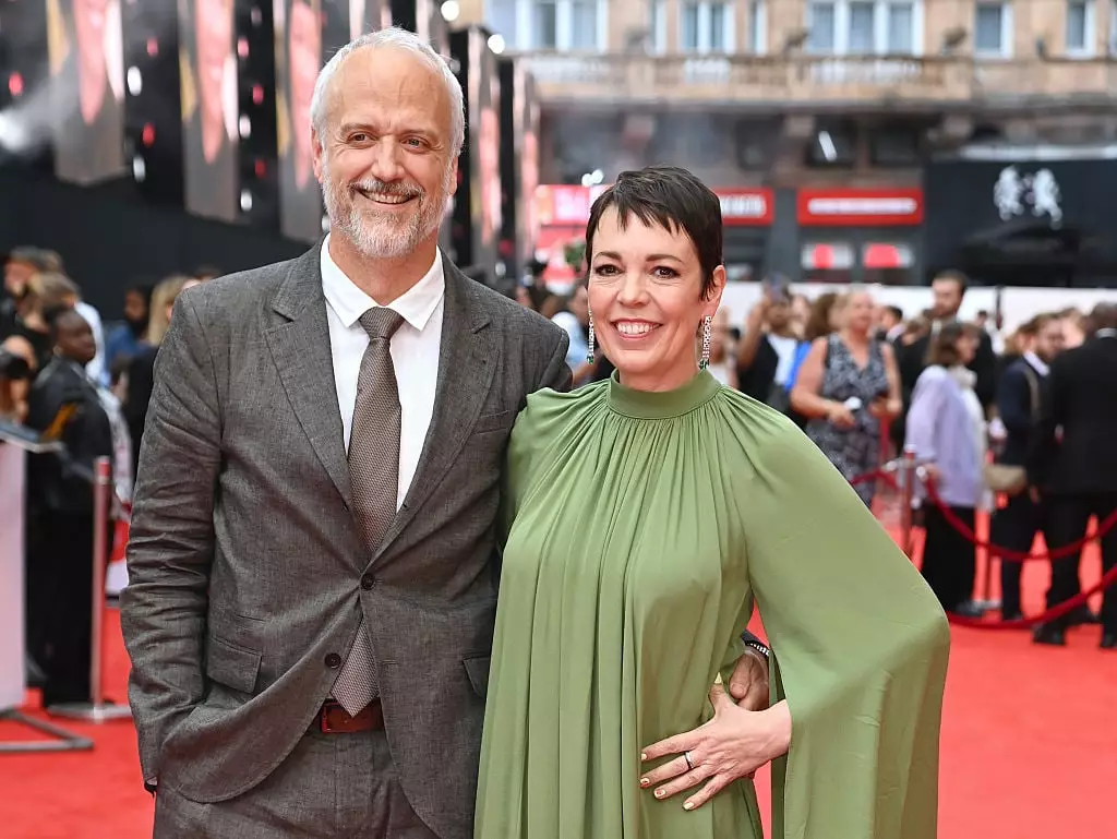 Olivia Colman and her husband Ed Sinclair (Dave Benett/WireImage)