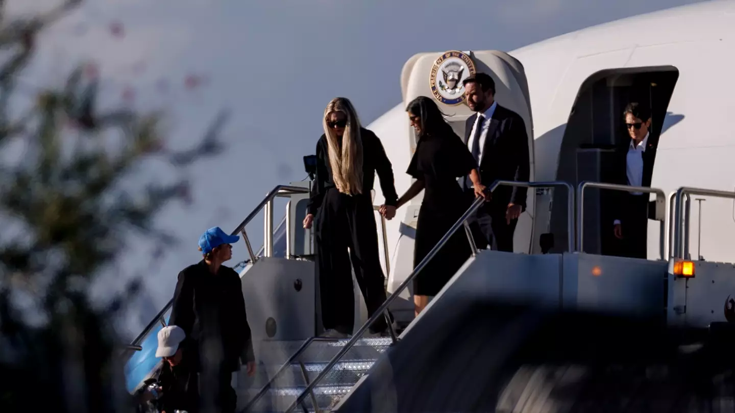 Donald Trump issues update on Charlie Kirk's wife Erika as she is seen for the first time after his death