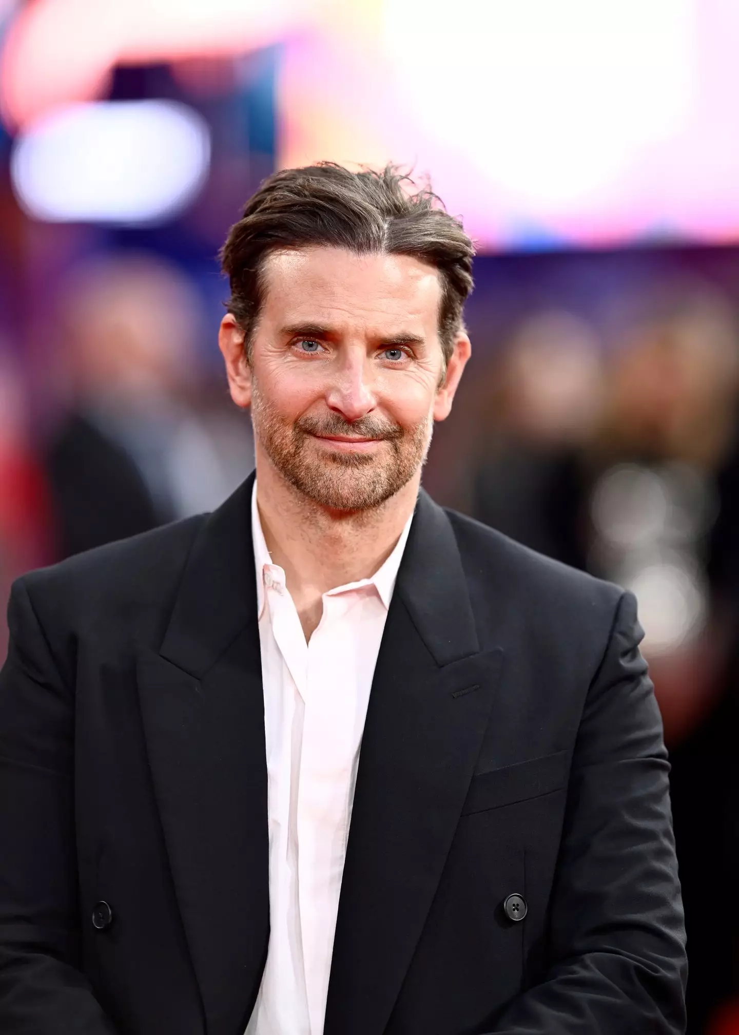 Cooper's peachy get-up set tongues wagging (Gareth Cattermole/Getty Images for BFI)