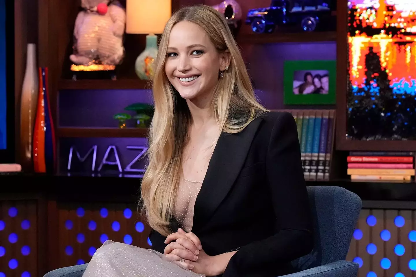 Lawrence admitted she had no idea what was going on (Bravo)