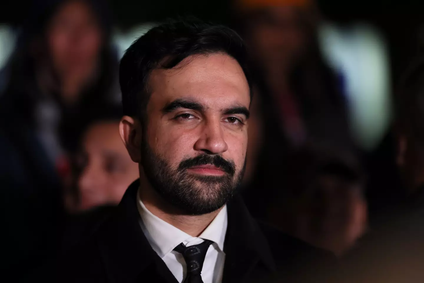 Donald Trump insulted Zohran Mamdani's appearance in a bizarre way (Michael M. Santiago / Staff / via Getty Images)