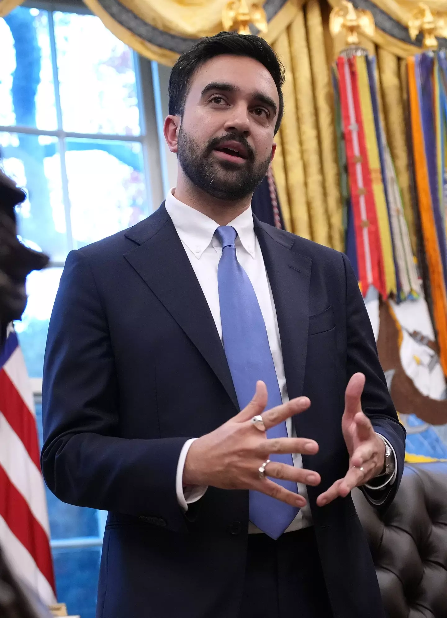 Mamdani has revealed the weirdest thing he found in the White House (Andrew Harnik/Getty Images)