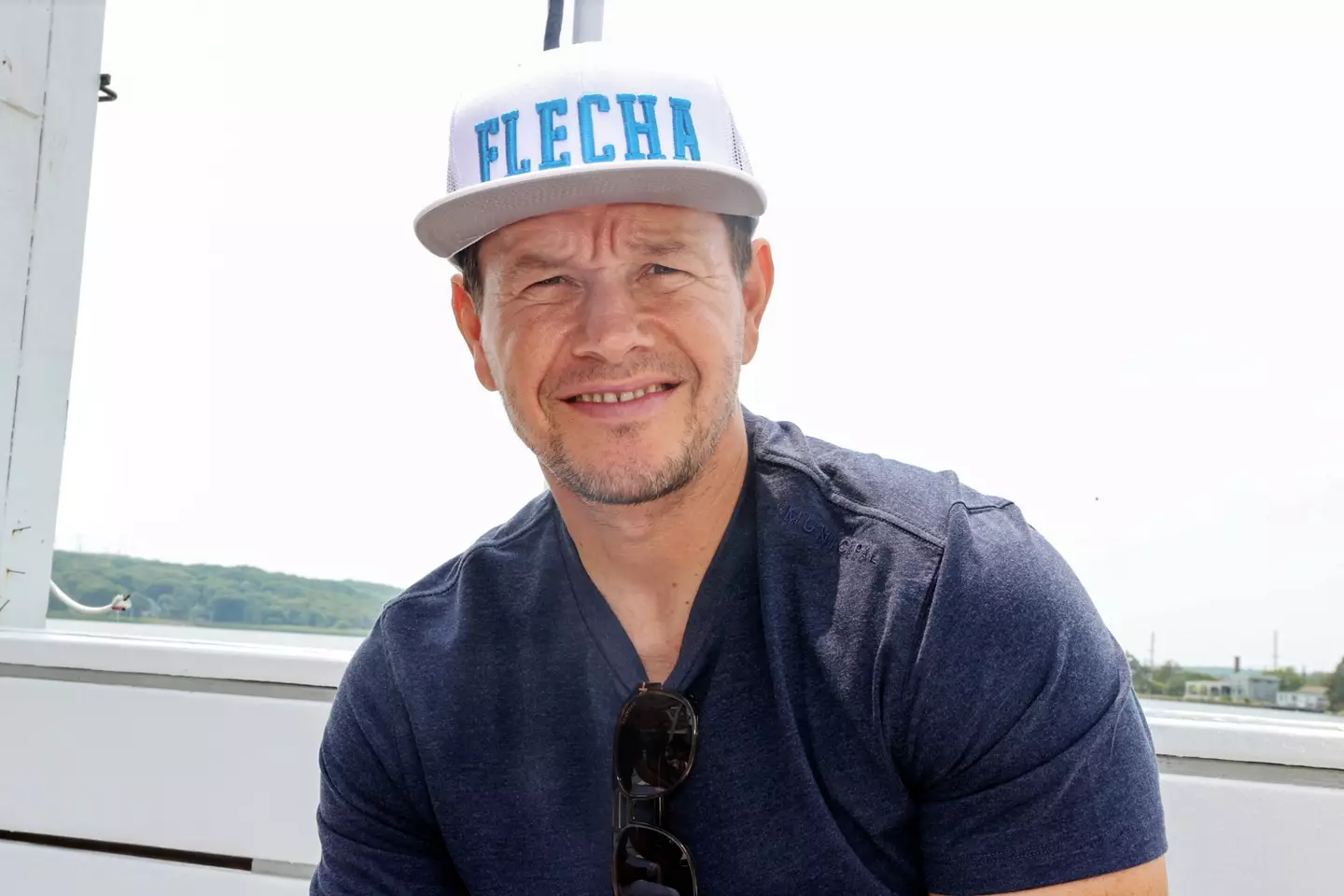 The actor crashed the frat party.