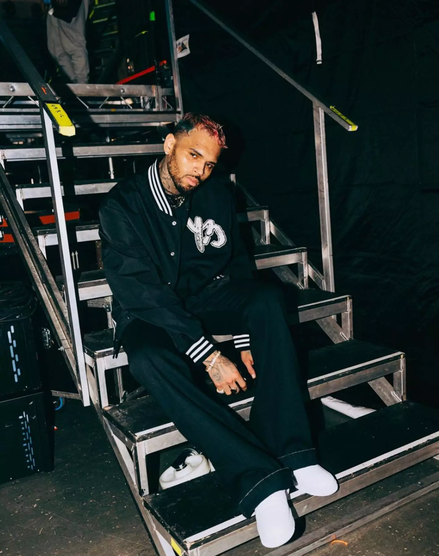 Chris Brown is currently on tour across Europe.