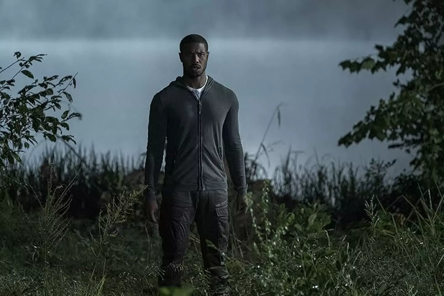 Michael B Jordan plays a late father in the Netflix series (Netflix)