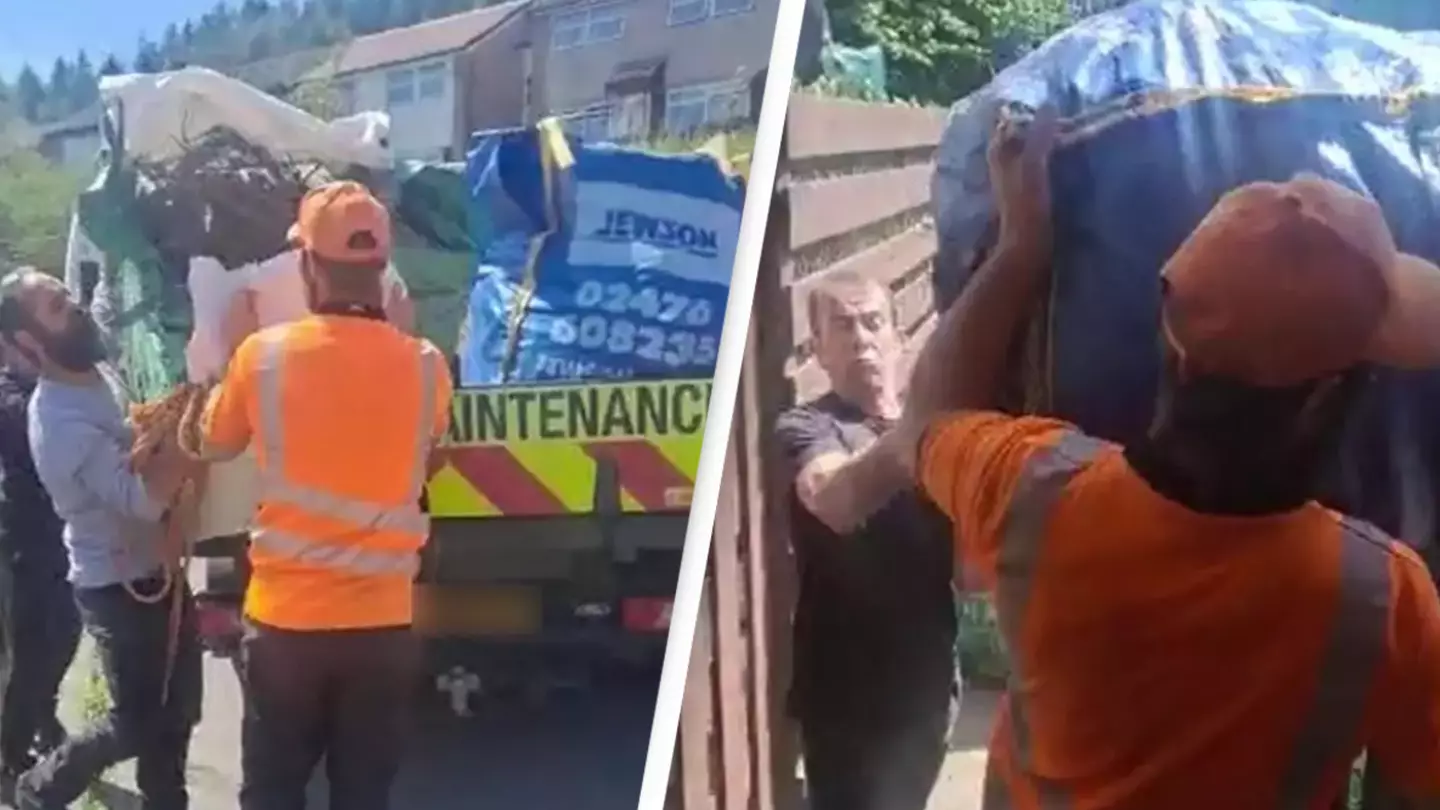 Tree surgeon unleashes ultimate revenge on customer who refused to pay for hedge trim