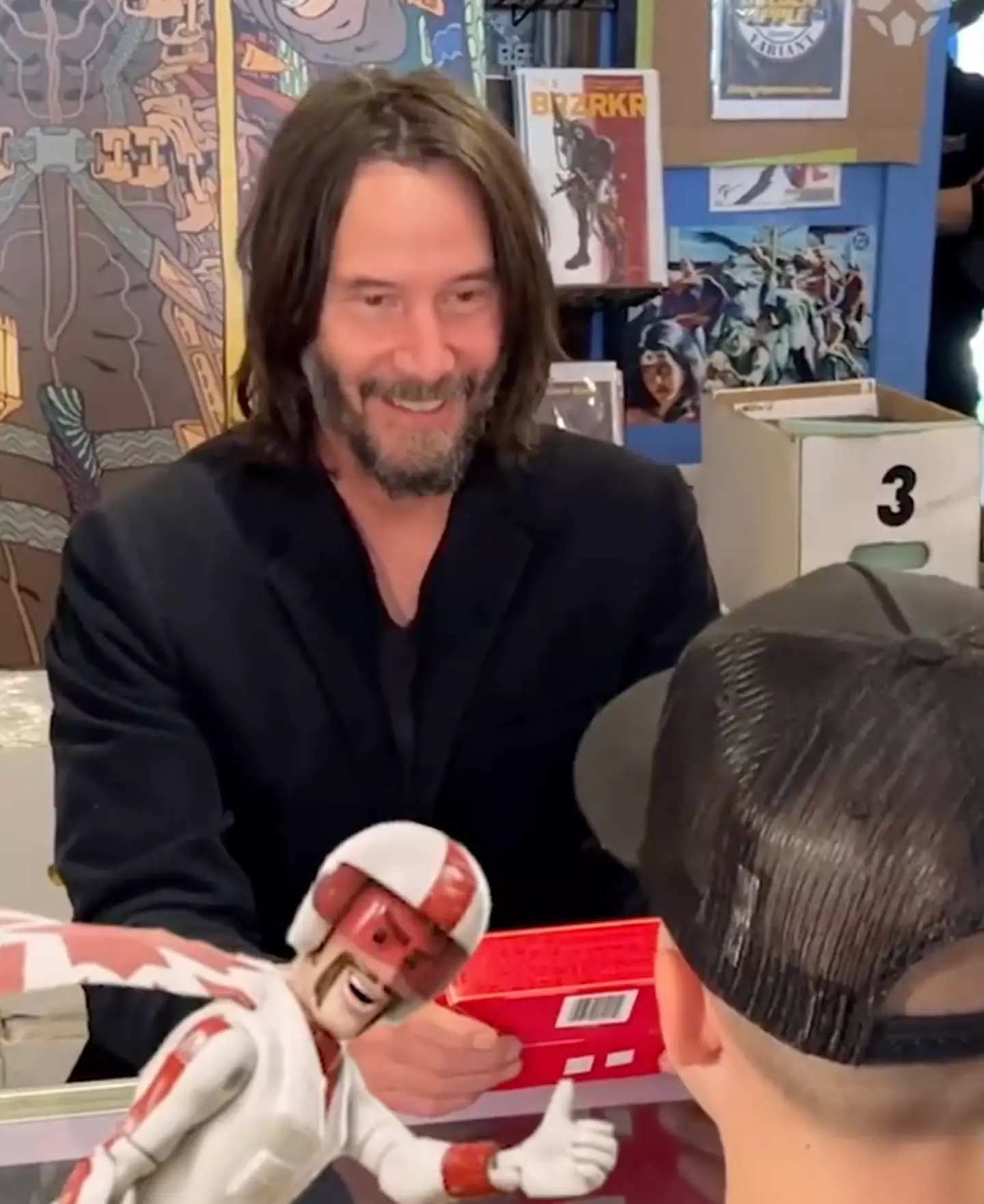 And just when we thought Keanu Reeves couldn't get any more loveable than he already is.