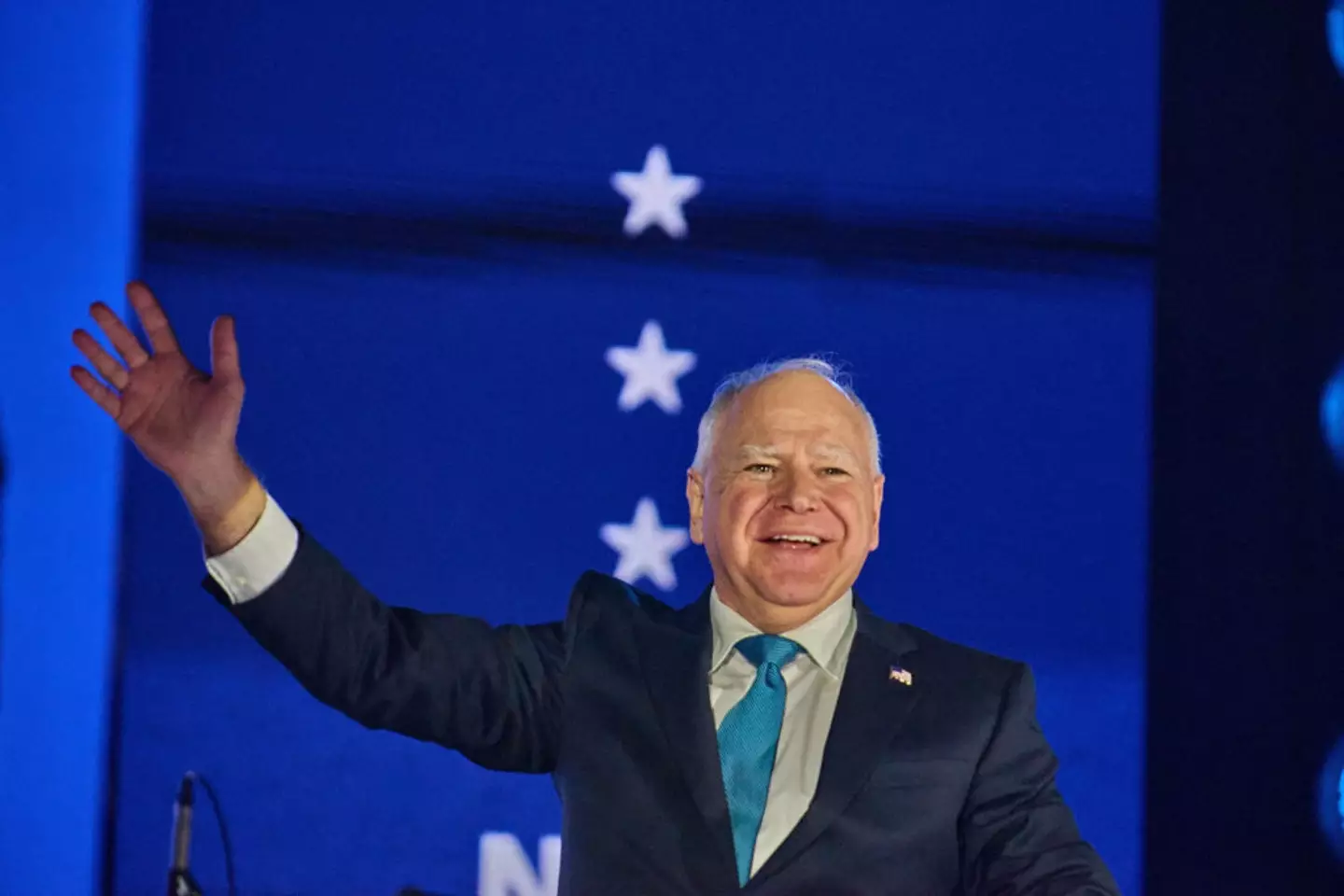 Minnesota Governor Tim Walz (DOMINIC GWINN/Middle East Images/AFP via Getty Images)