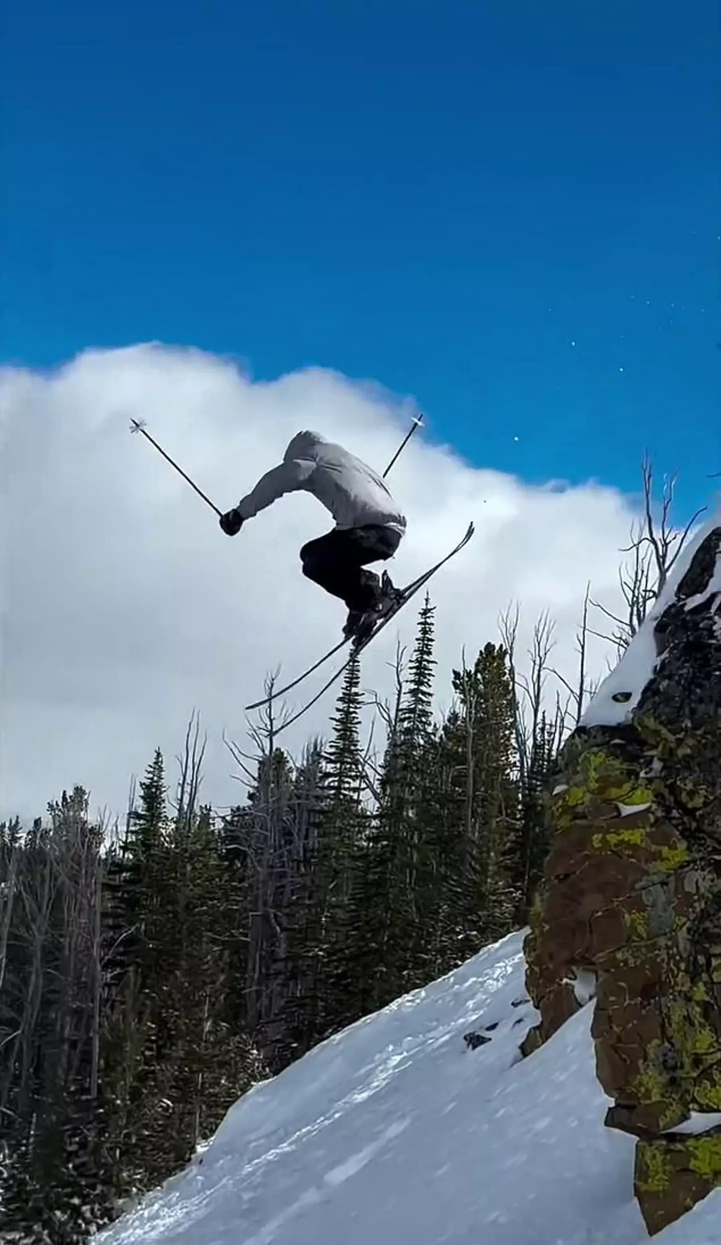 Dallas had been skiing since he was two years old. (Instagram/@b00nie_rat)