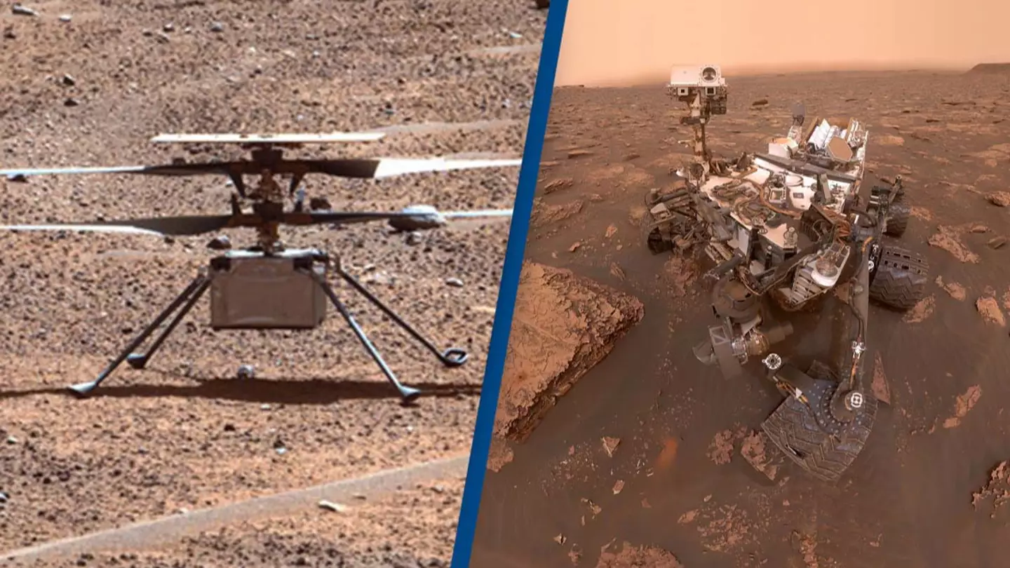 NASA's helicopter on Mars damaged in 'crash' forcing an end to three year mission