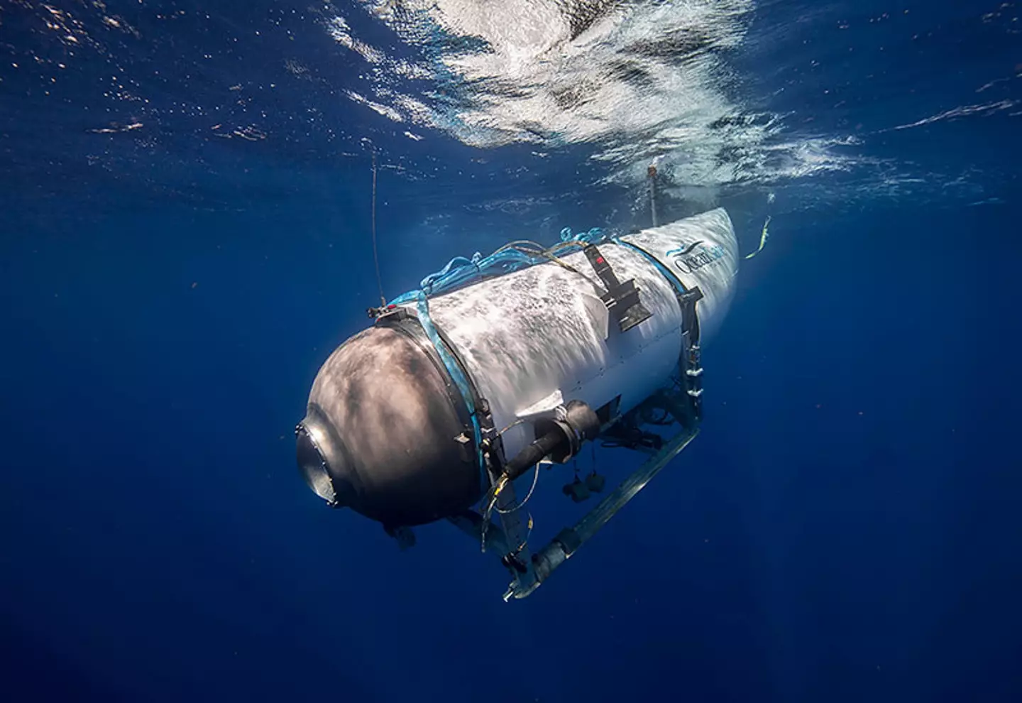 Five crewmembers are believed to be on board the sub.