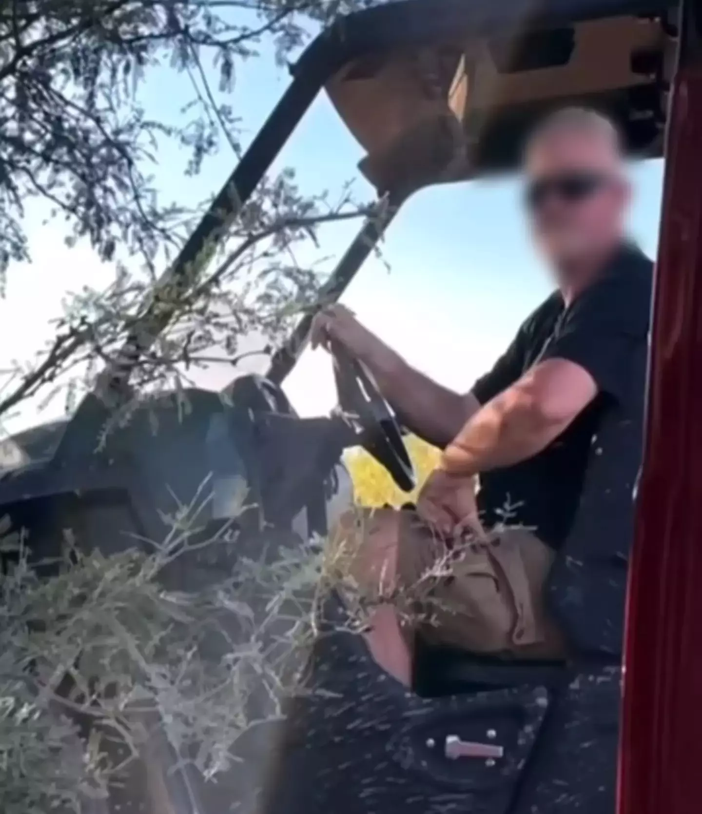 Vlogger Alyssa Vanilla shared the footage of a creepy man who approached her while camping (YouTube/Alyssa Vanilla)