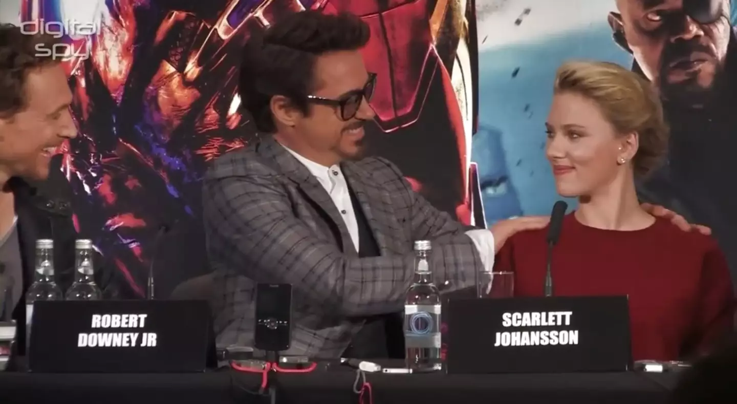 Scarlett Johansson was asked a blatantly sexist question at a press conference for The Avengers.