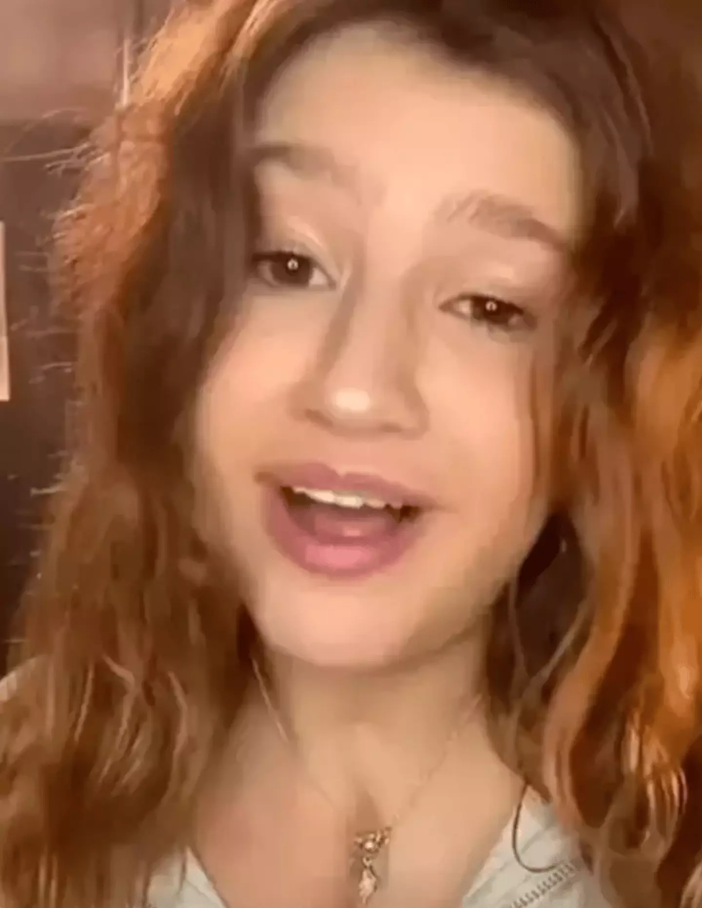 Cecilia received a heart transplant from a middle-aged man.