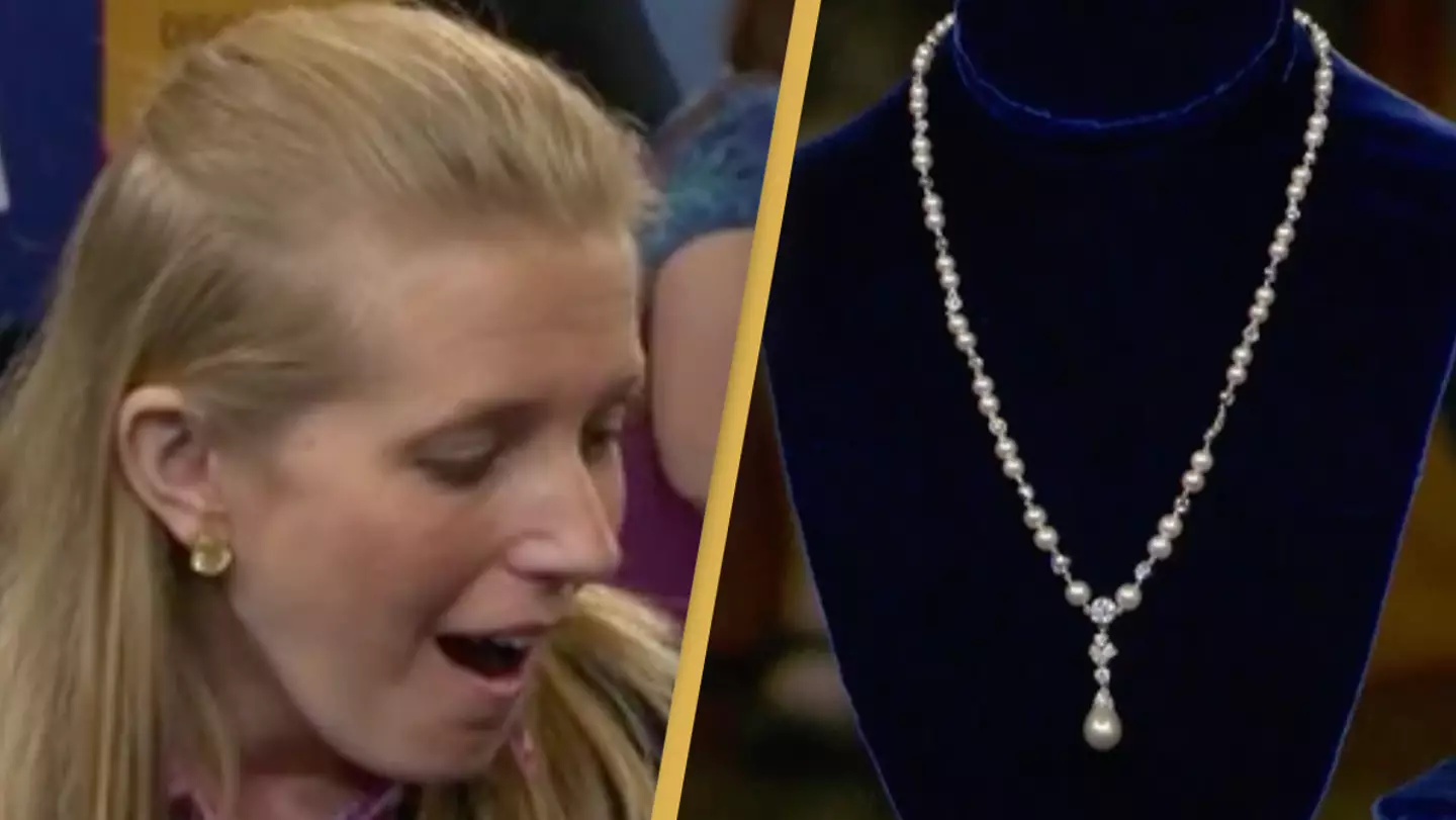 Antiques Roadshow guest receives mind-blowing appraisal for pearl necklace with a secret history