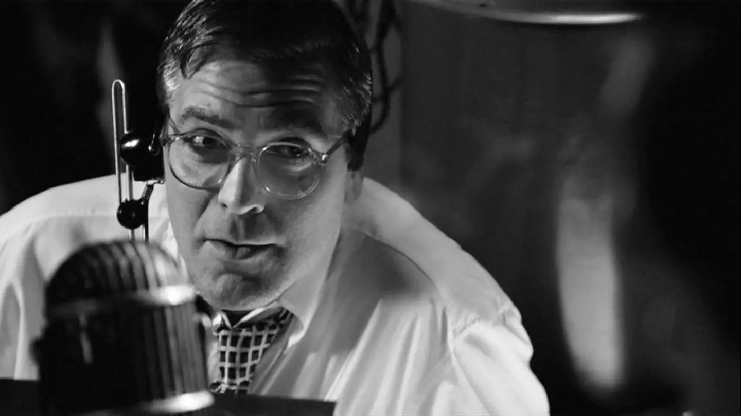 George Clooney in Good Night, and Good Luck.