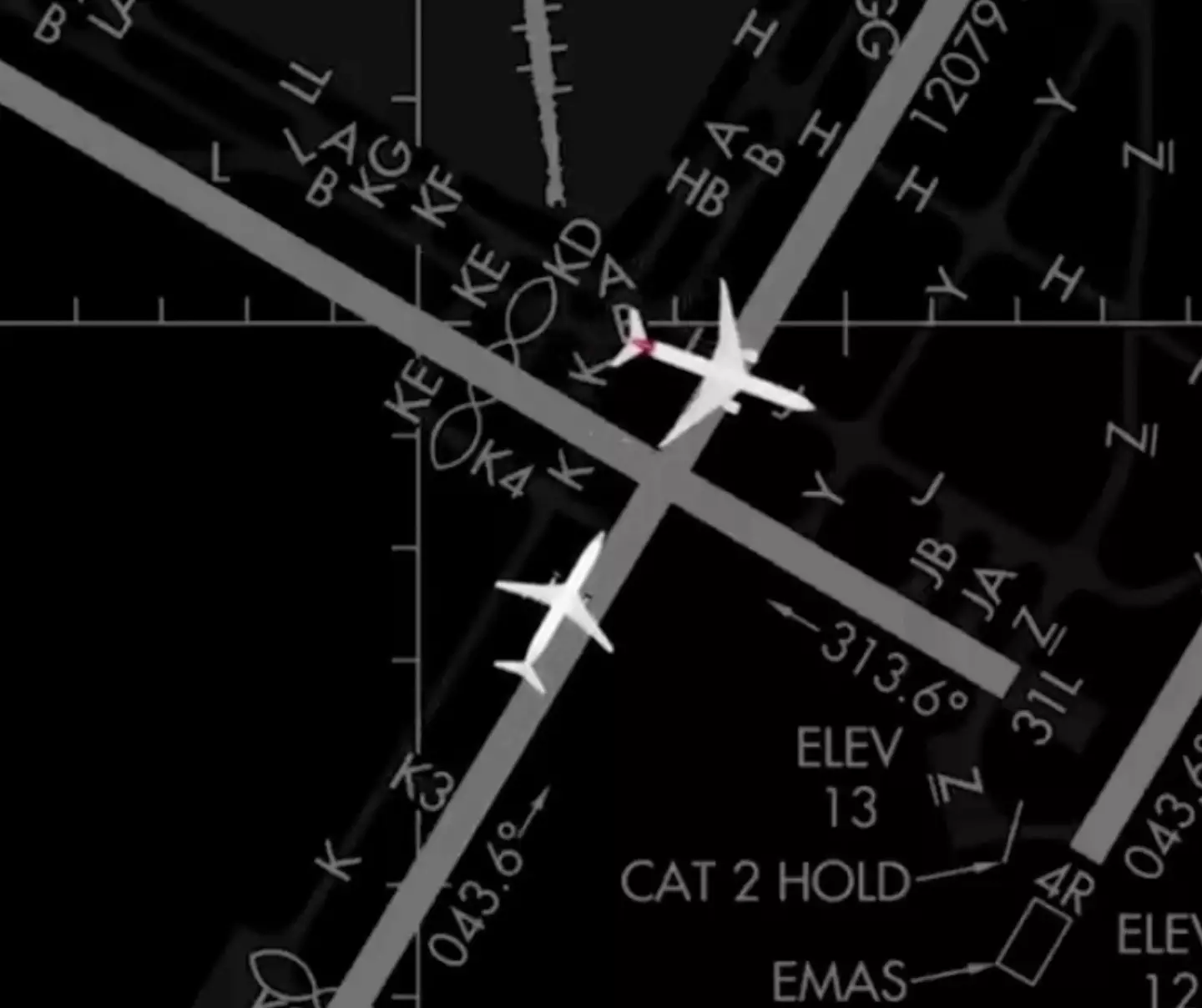 They had to abort their take-off.