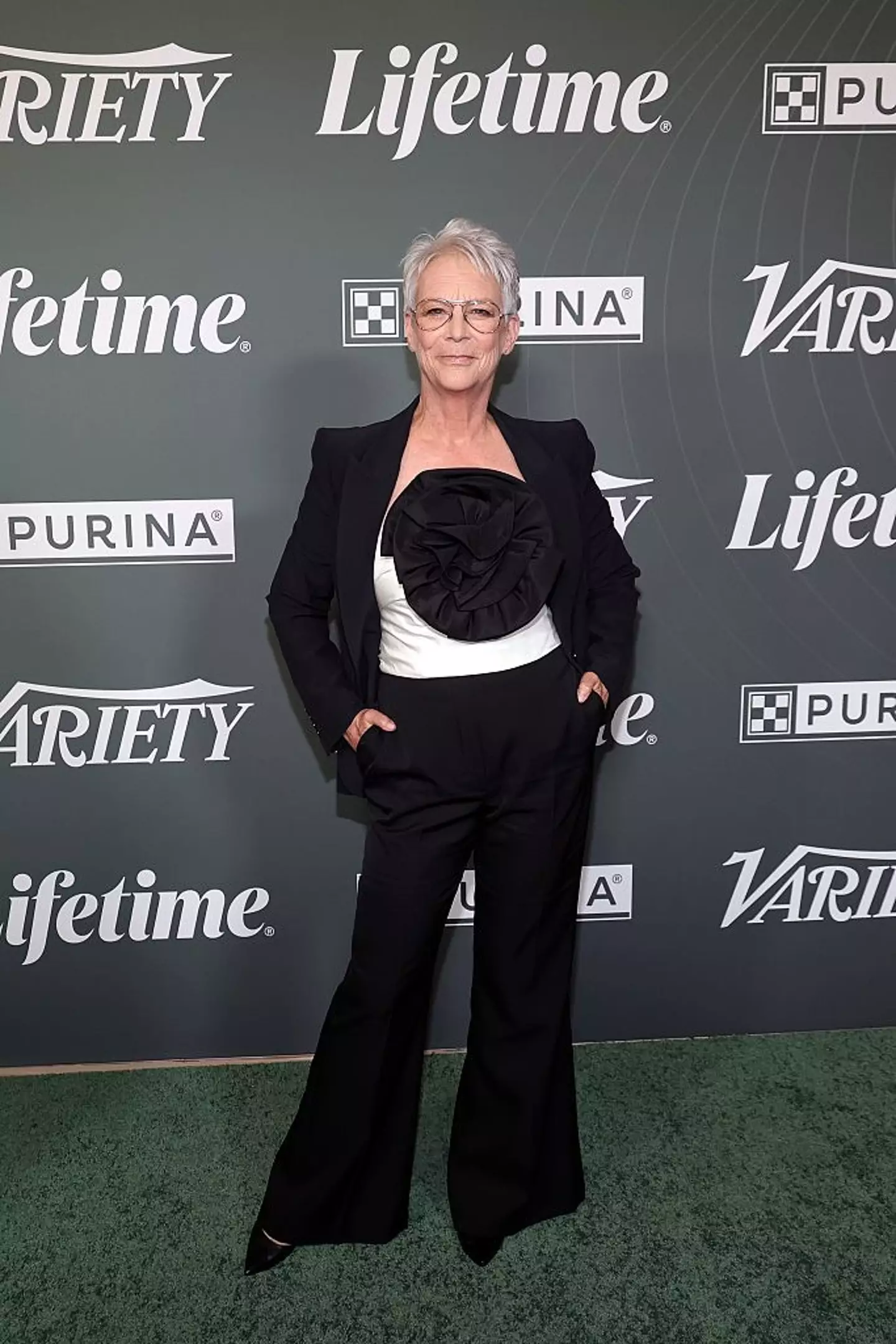Jamie Lee Curtis was praised for her incredible reaction (Maya Dehlin Spach/Getty Images)