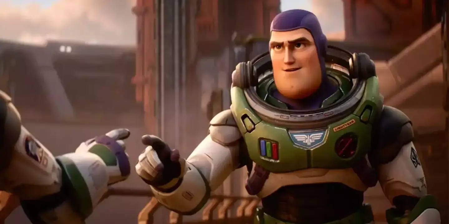 Lightyear tells the origin story of Buzz Lightyear.