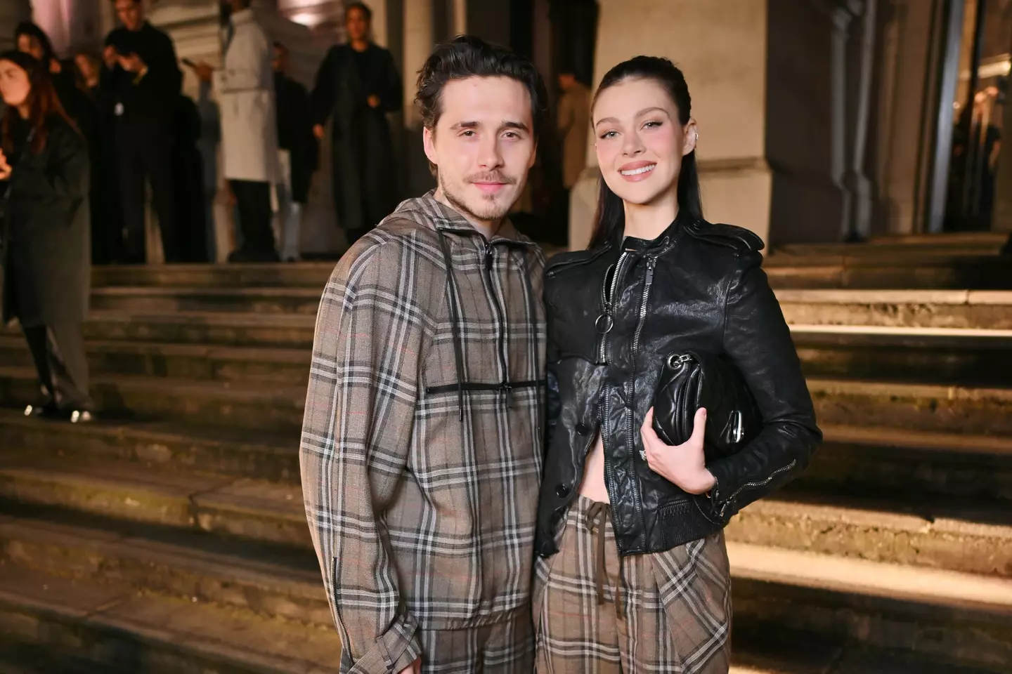 Brooklyn Beckham addressed rumors of a feud with his family in a fiery social media post (Jed Cullen/Dave Benett/Getty Images for Burberry)