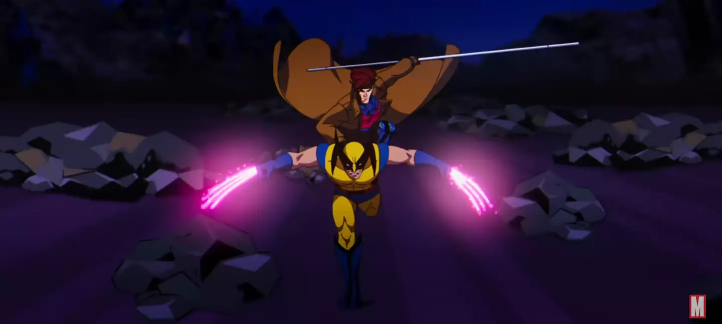 Gambit and Wolverine in the new series.