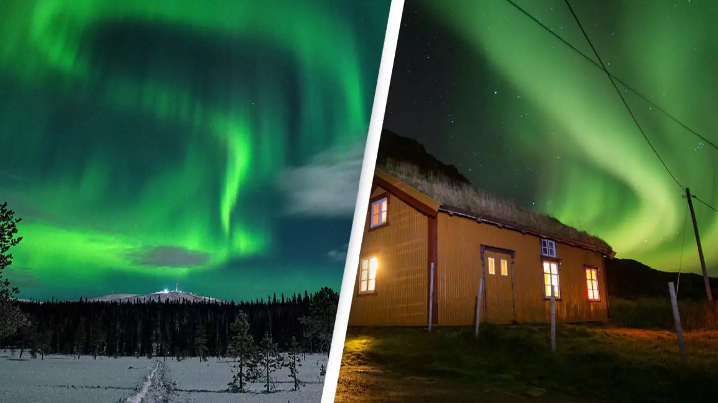 People terrified after hearing noise Aurora Borealis makes