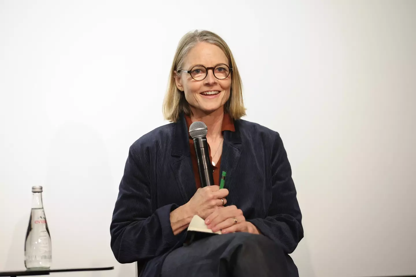 Jodie Foster believes she was 'saved' (Stewart Cook/Apple TV via Getty Images)