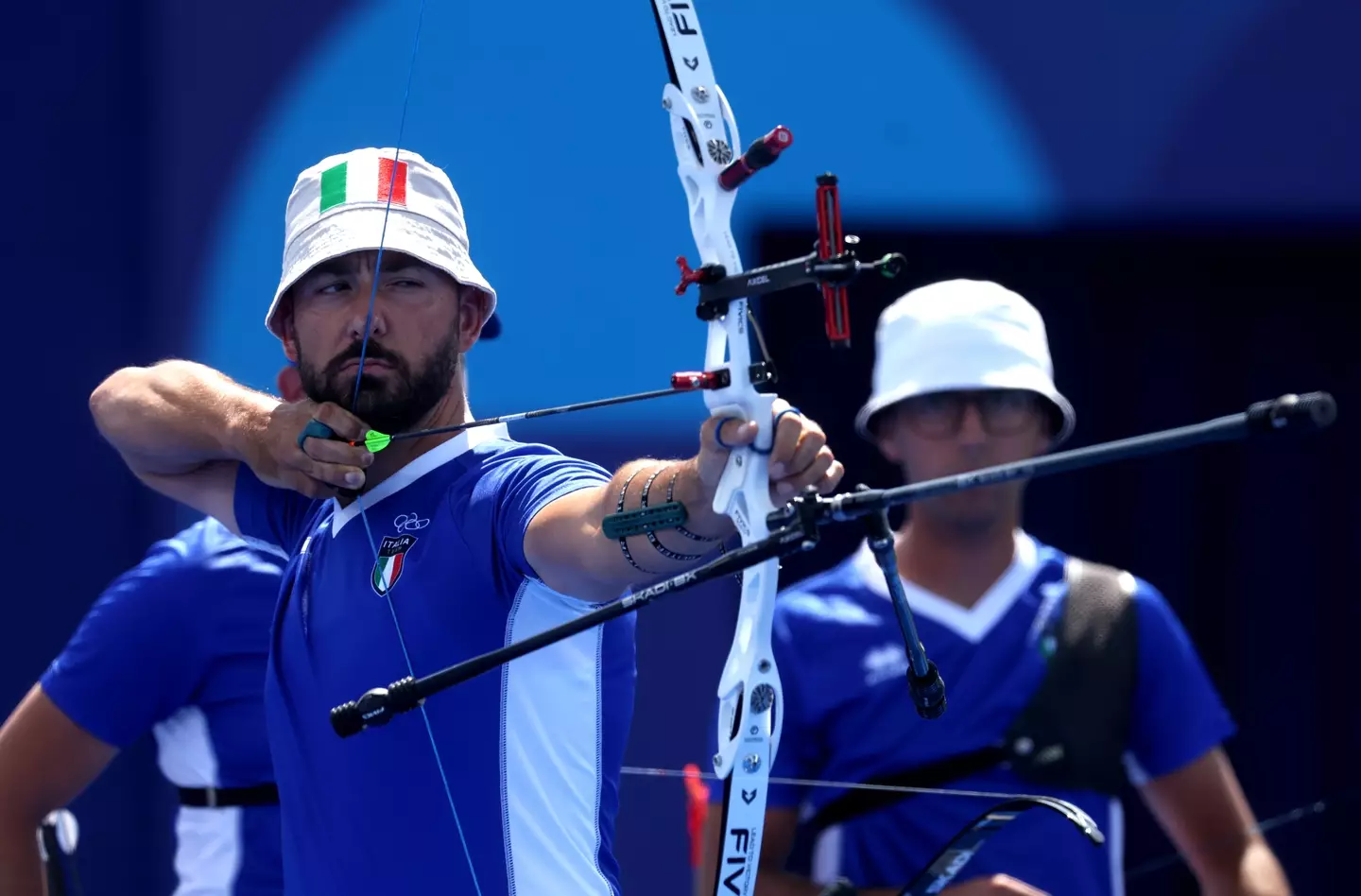 Many viewers mistook Mauro Nespoli for the rapper (Julian Finney/Getty Images)