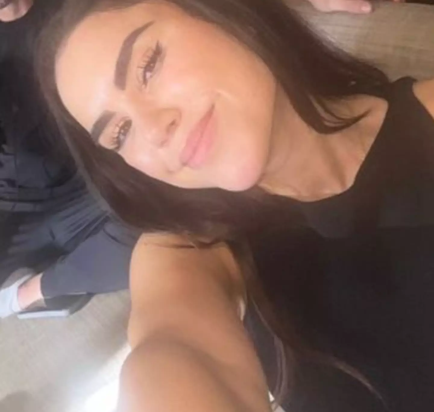 Douglas warned of the dangers of choking. (Instagram/@playmatekatija)