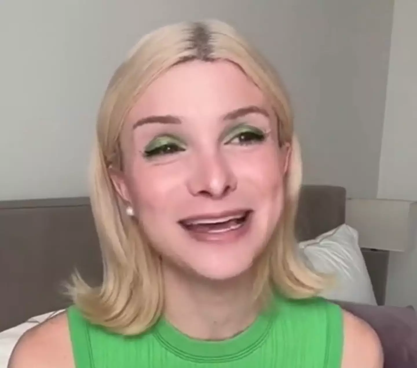 The influencer was celebrating 'day 500 of being a girl' with her followers.