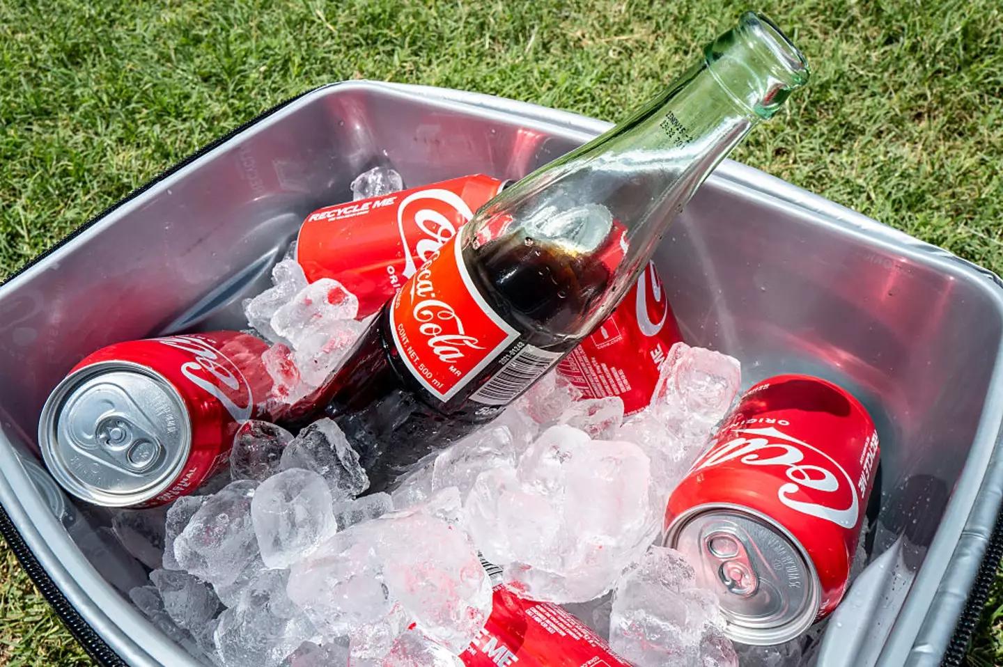 The president wants to see the company use real cane sugar in its beverages (illustration by Brandon Bell/Getty Images)