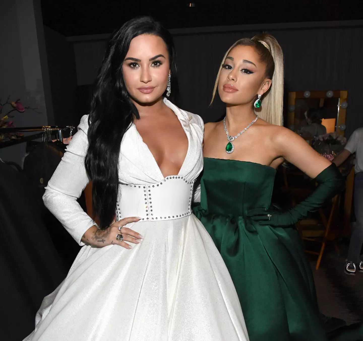Ariana Grande and Demi Lovato both worked with Scooter Braun.