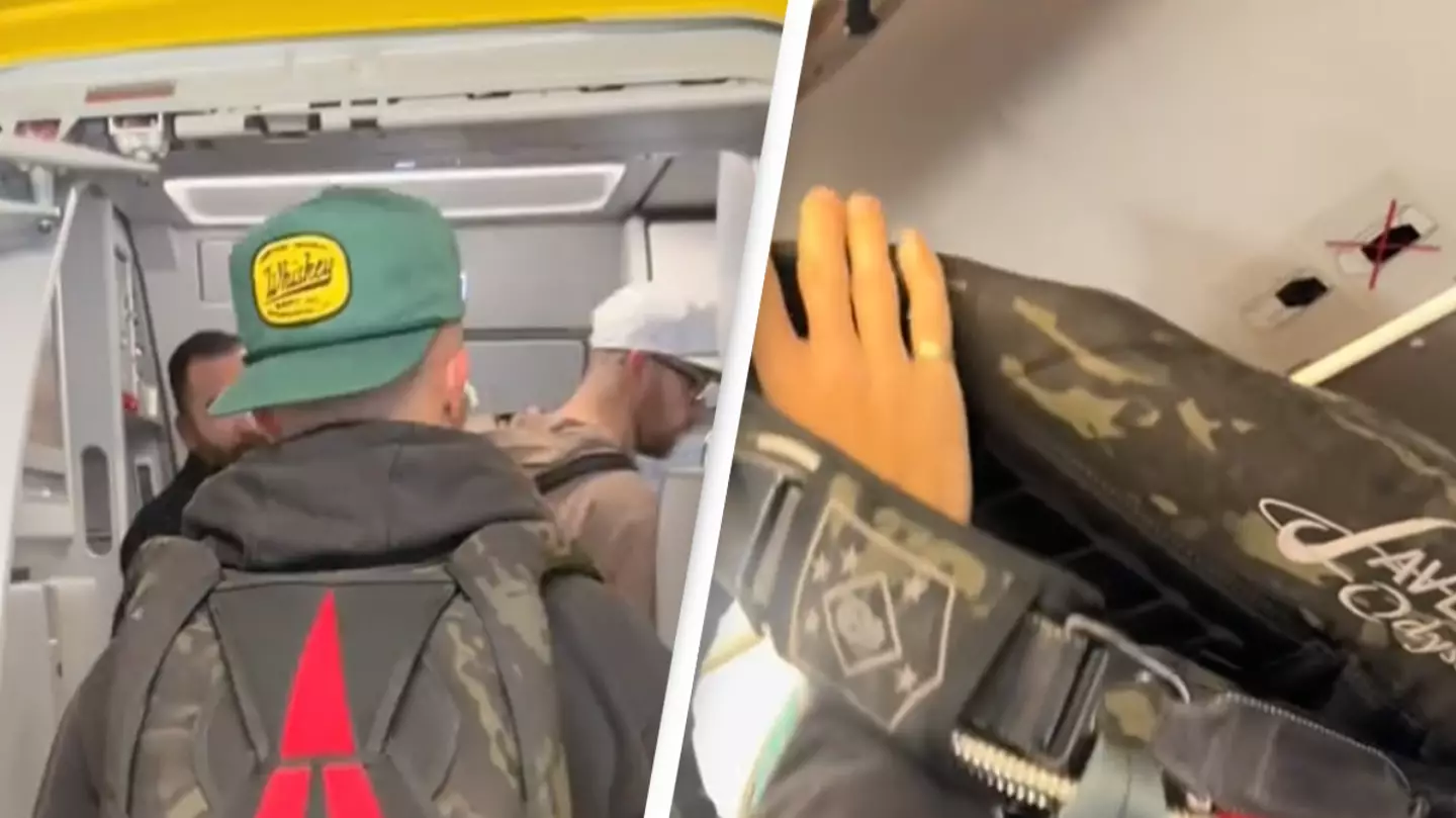 ‘Smart’ passenger takes his own parachute onboard plane ‘just in case’