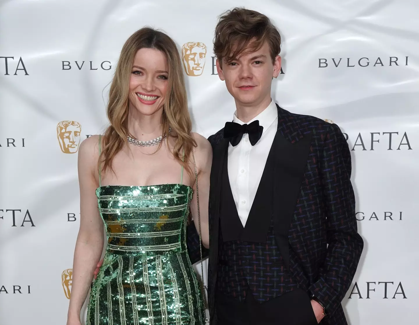 Talulah Riley and Thomas Brodie-Sangster (Alamy)