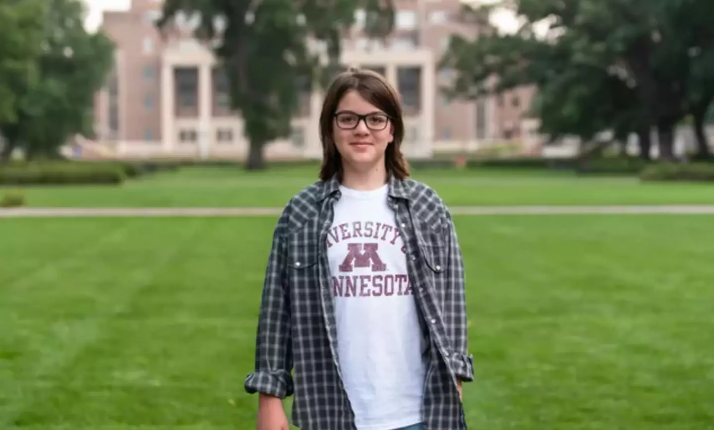 Elliott Tanner is graduating from The University of Minnesota at the age of 13.
