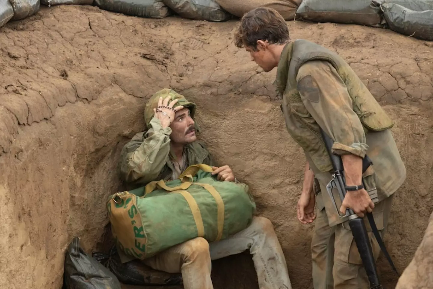 Efron says a scene he filmed in the trench will stay with him forever.