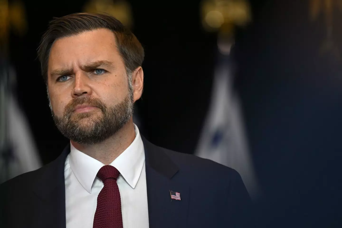 Vance addressed the 'chaos' (Brandon Bell/Getty Images)