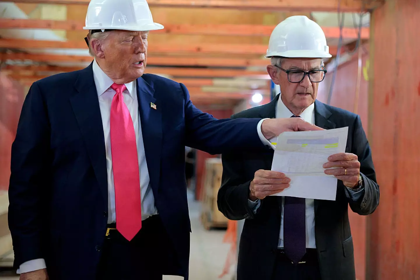 Trump alleged that the cost of the current Fed renovations have surpassed $3 billion (Chip Somodevilla/Getty Images)