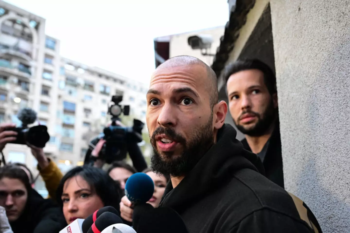 Andrew Tate and other male influencers peddle the 'manosphere' theory (DANIEL MIHAILESCU/AFP via Getty Images)
