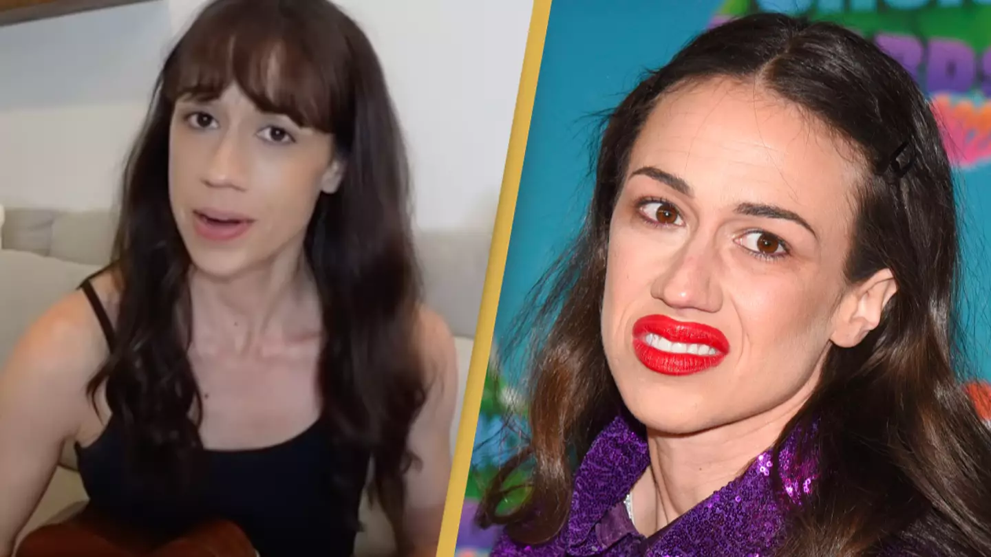 Miranda Sings creator Colleen Ballinger denies grooming allegations while playing a ukulele