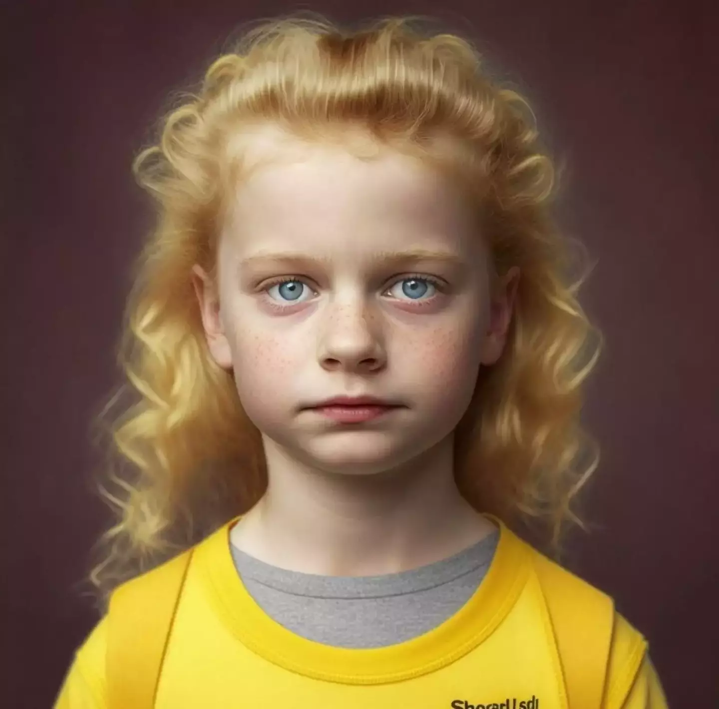 Lisa has lost her distinctive hairdo.