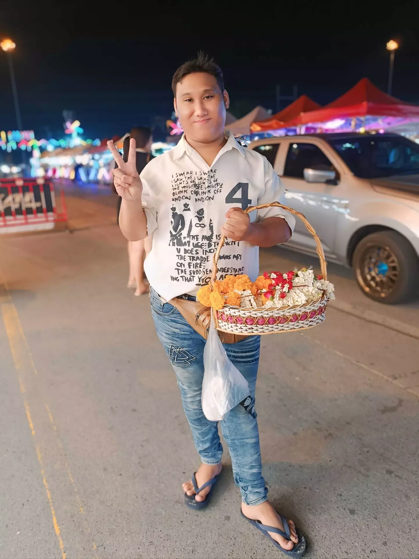 He was a garland seller (Bank Lester/ Thankam Kanthee/ Facebook)