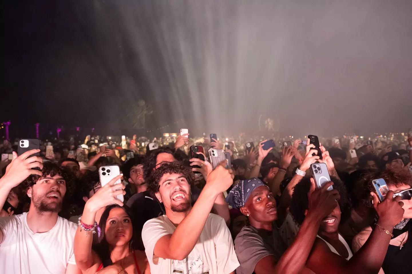 Nothing like living in the moment. (Scott Dudelson/Getty Images for Coachella)