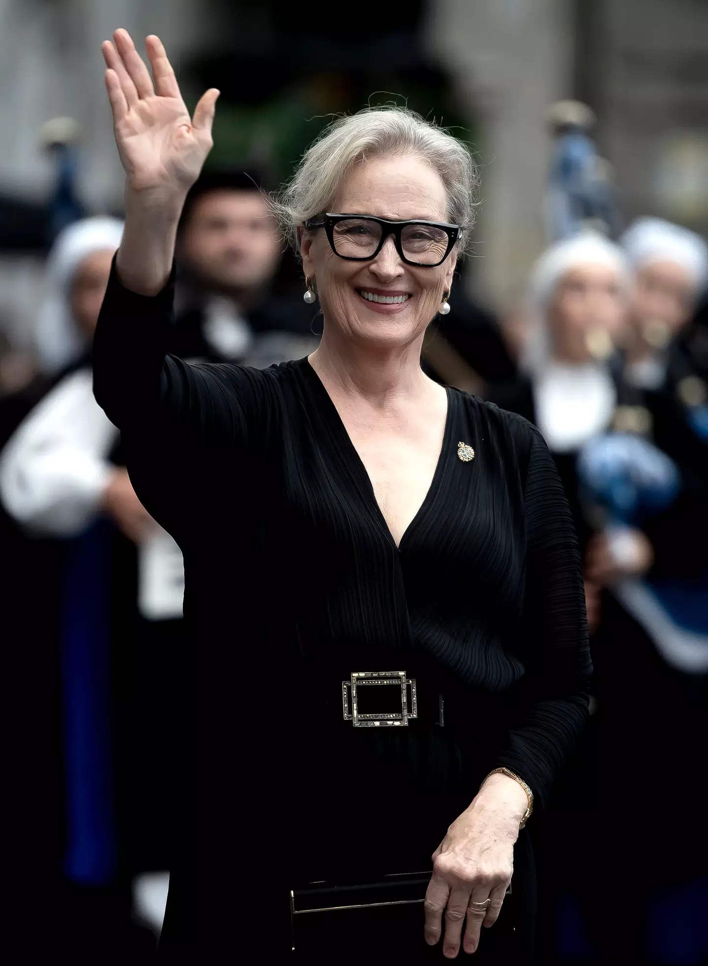Meryl Streep was still wearing her wedding band as of October 20.