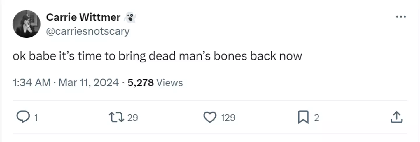 Fans wants Dead Man's Bones back